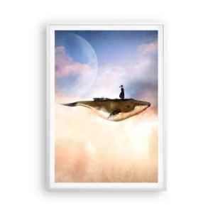 Poster in white frmae - Surreal Journey - 70x100 cm