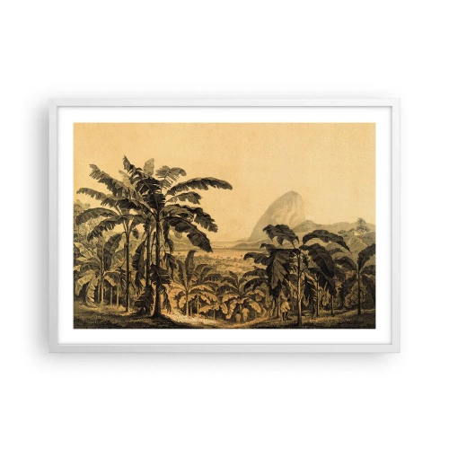 Poster in white frmae - In Colonial Character - 70x50 cm