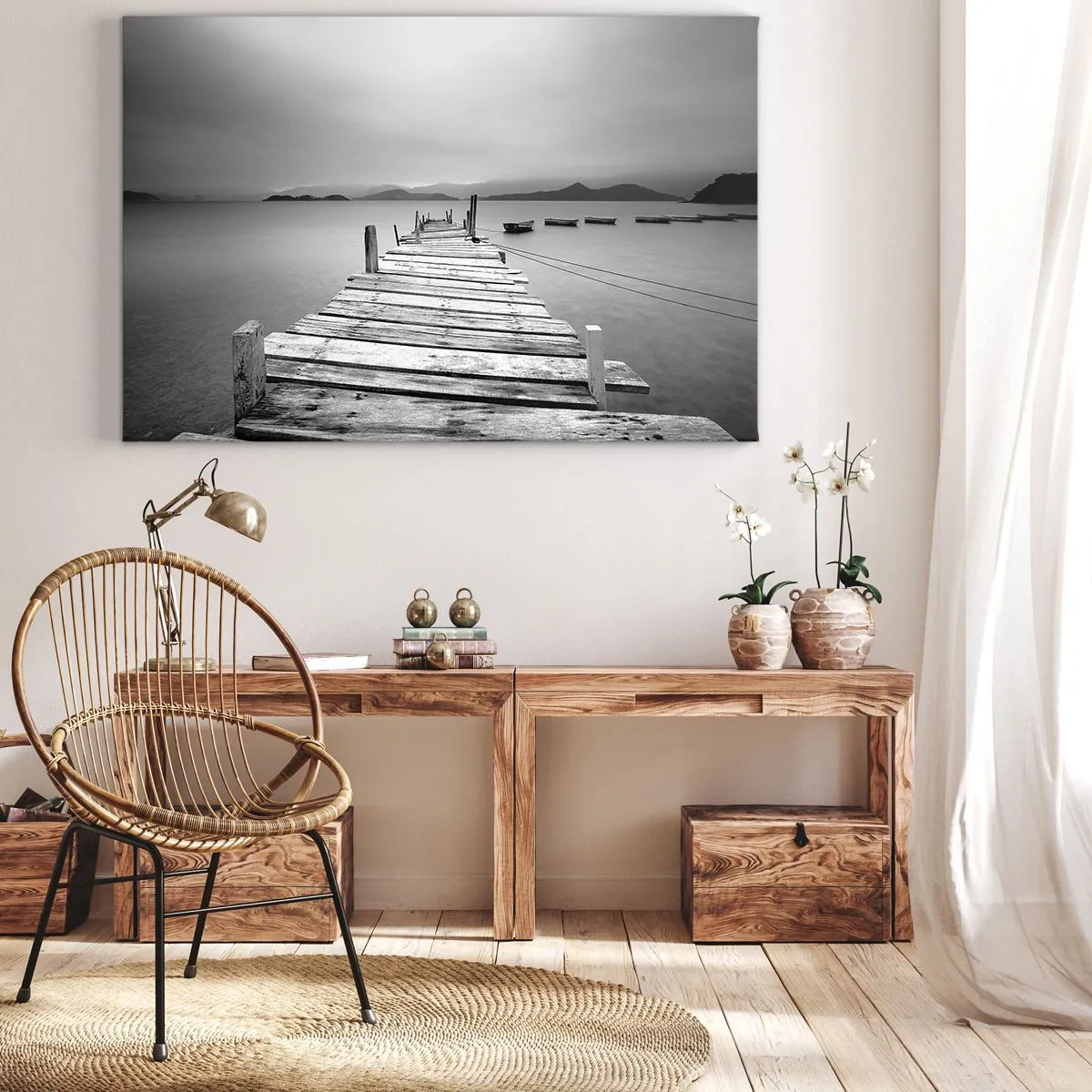 Canvas picture - In a Faraway Land - 120x80 cm