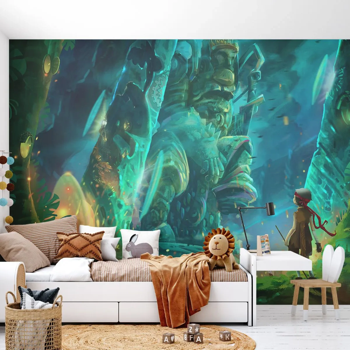 Photo Wallpaper Standard Eco - From a Book of Fairy Tales - Fantasy, Fairy Tale For Children, Fairy tale - 200x140 cm