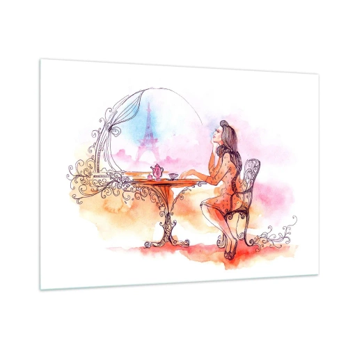 Glass picture - Parisian Chic - 100x70 cm