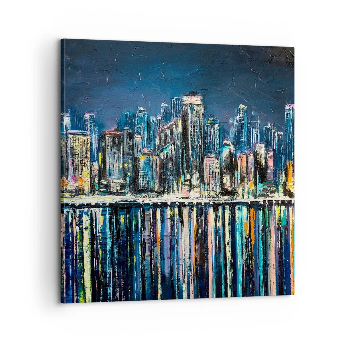 Canvas picture - Cascade Of Lights - 60x60 cm