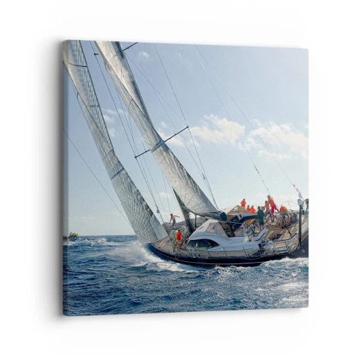 Canvas picture - Let the Better Win - 30x30 cm