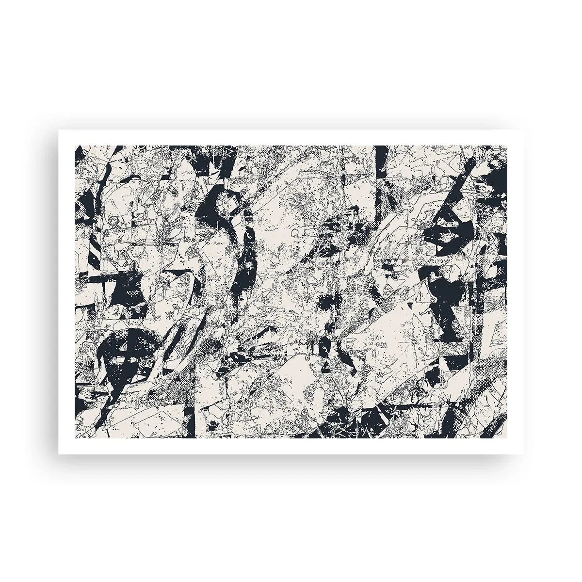 Poster - Infilitration of Opposites - 100x70 cm