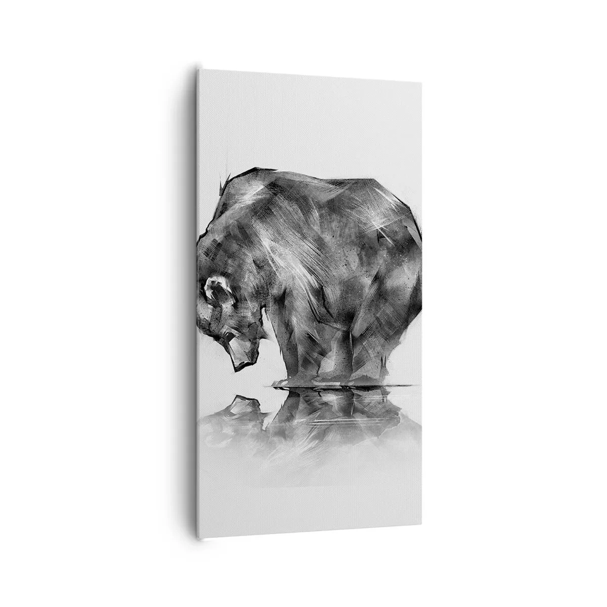 Canvas picture - Nice to See Someone Close - 65x120 cm