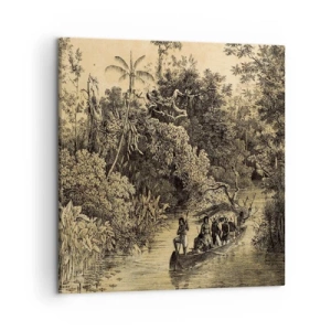 Canvas picture - Journey to the Spring - 50x50 cm