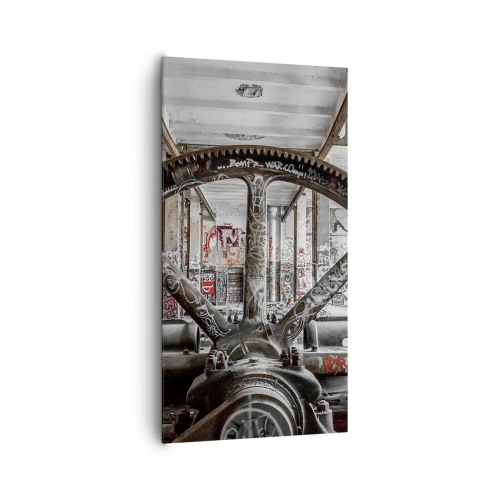 Canvas picture - Secret Life of a Factory - 65x120 cm