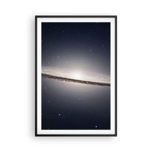 Poster in black frame - A Long Time Ago in a Distant Galaxy - 61x91 cm