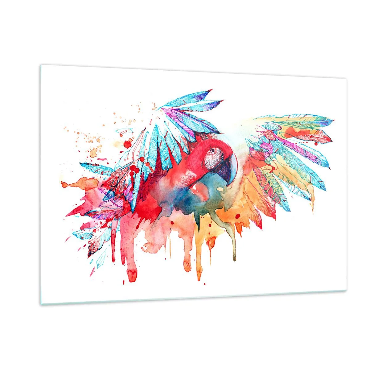 Glass picture - . - 120x80 cm