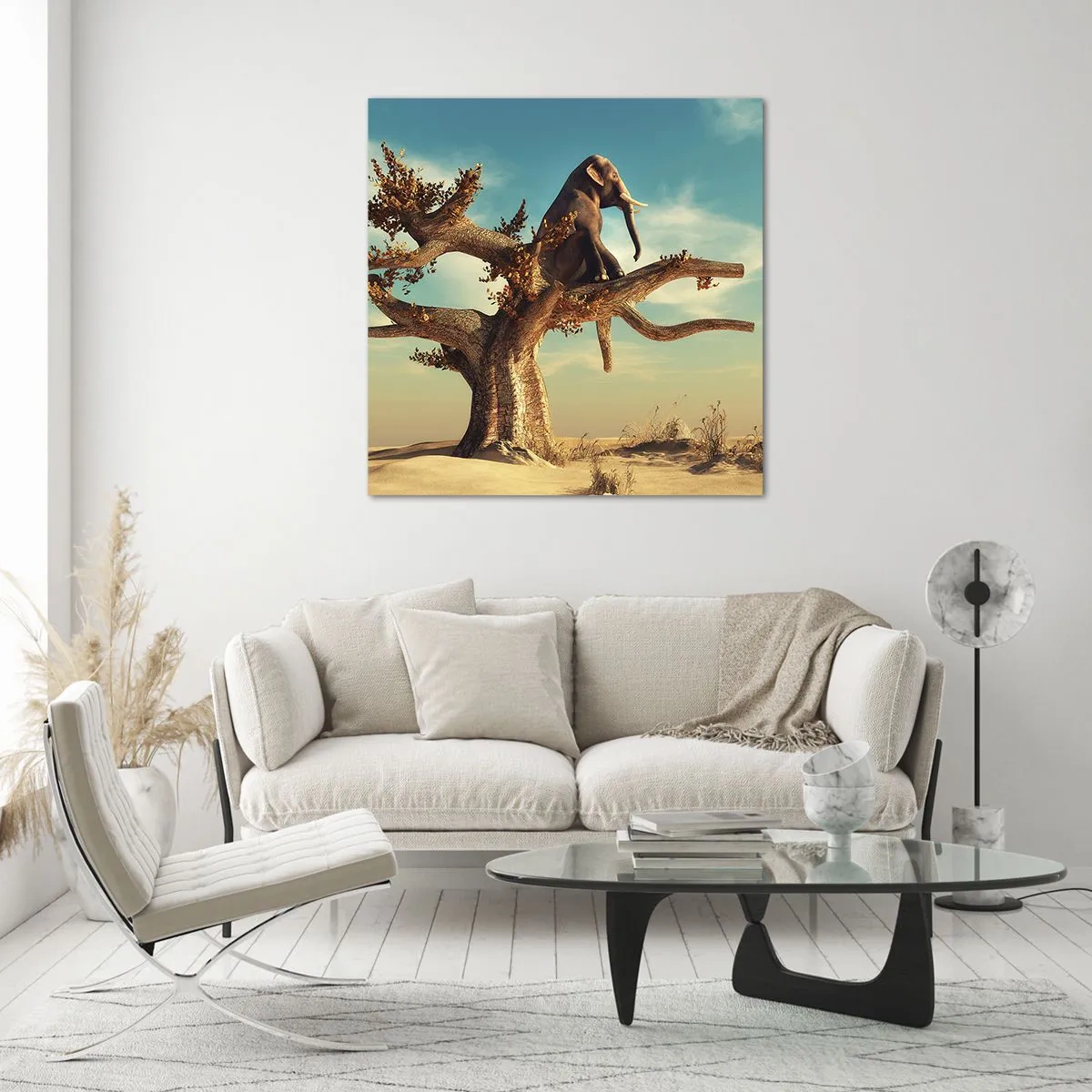 Glass picture - New Point of View - 60x60 cm