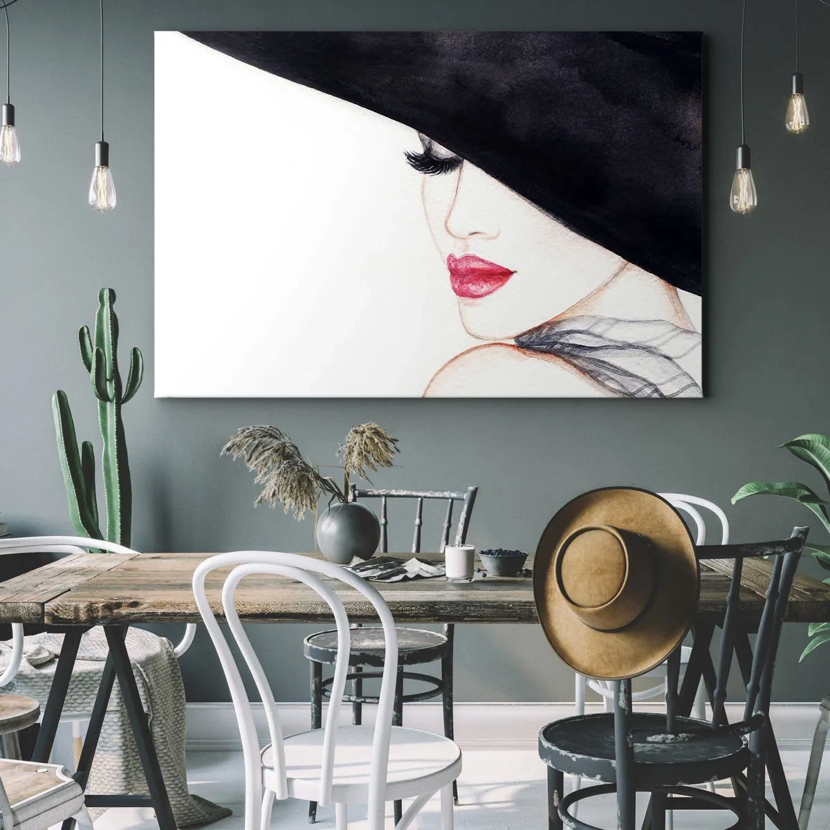 Canvas picture - Elegance and Sensuality - 120x80 cm