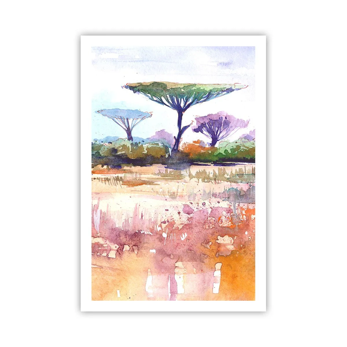 Poster - Colour of Savannah - 61x91 cm