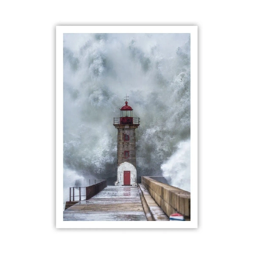 Poster - Roar of Waters, Whirr of the Wind - 70x100 cm