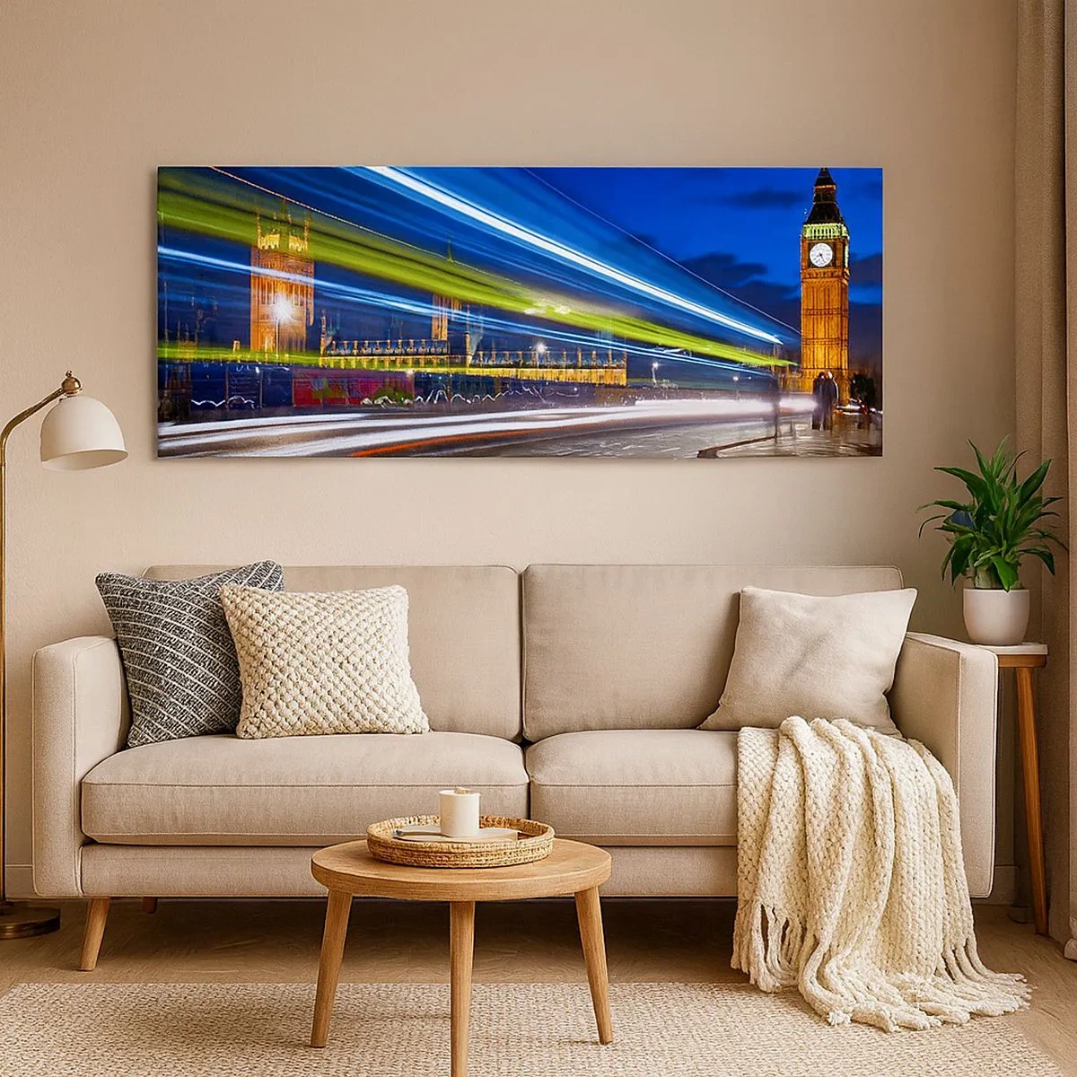 Canvas picture - By Big Ben - 100x40 cm