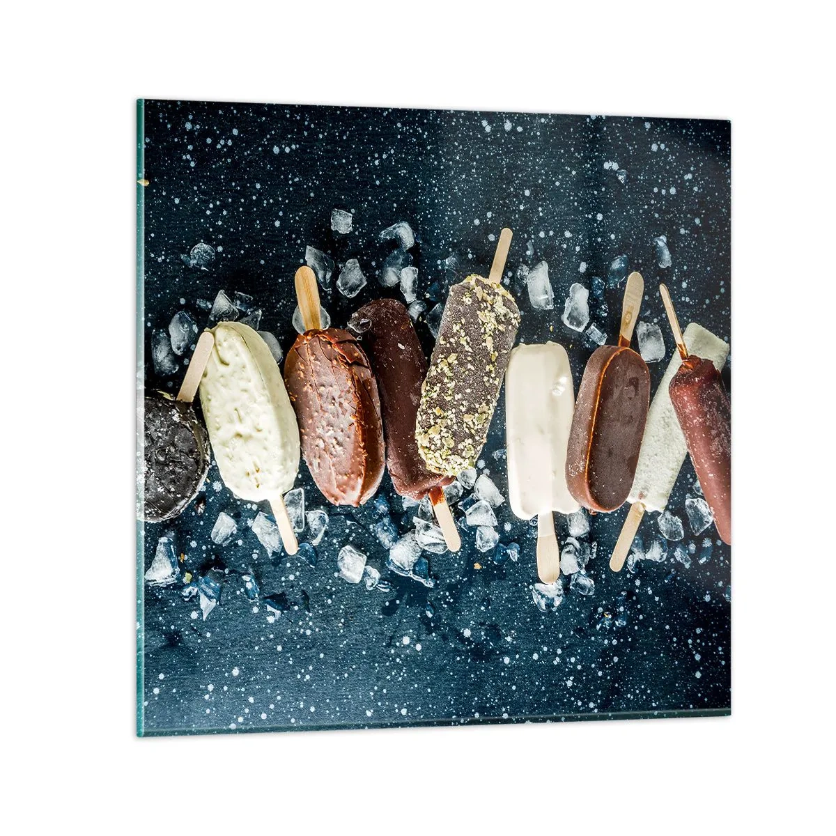 Glass picture - Taste of the Hot Summer - 30x30 cm