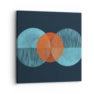 Canvas picture - Symmetrical Composition - 30x30 cm