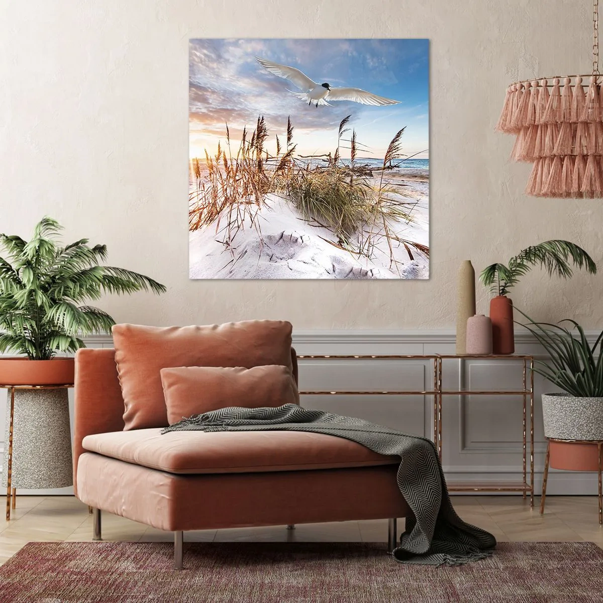 Canvas picture - Wind from the Sea - 70x70 cm