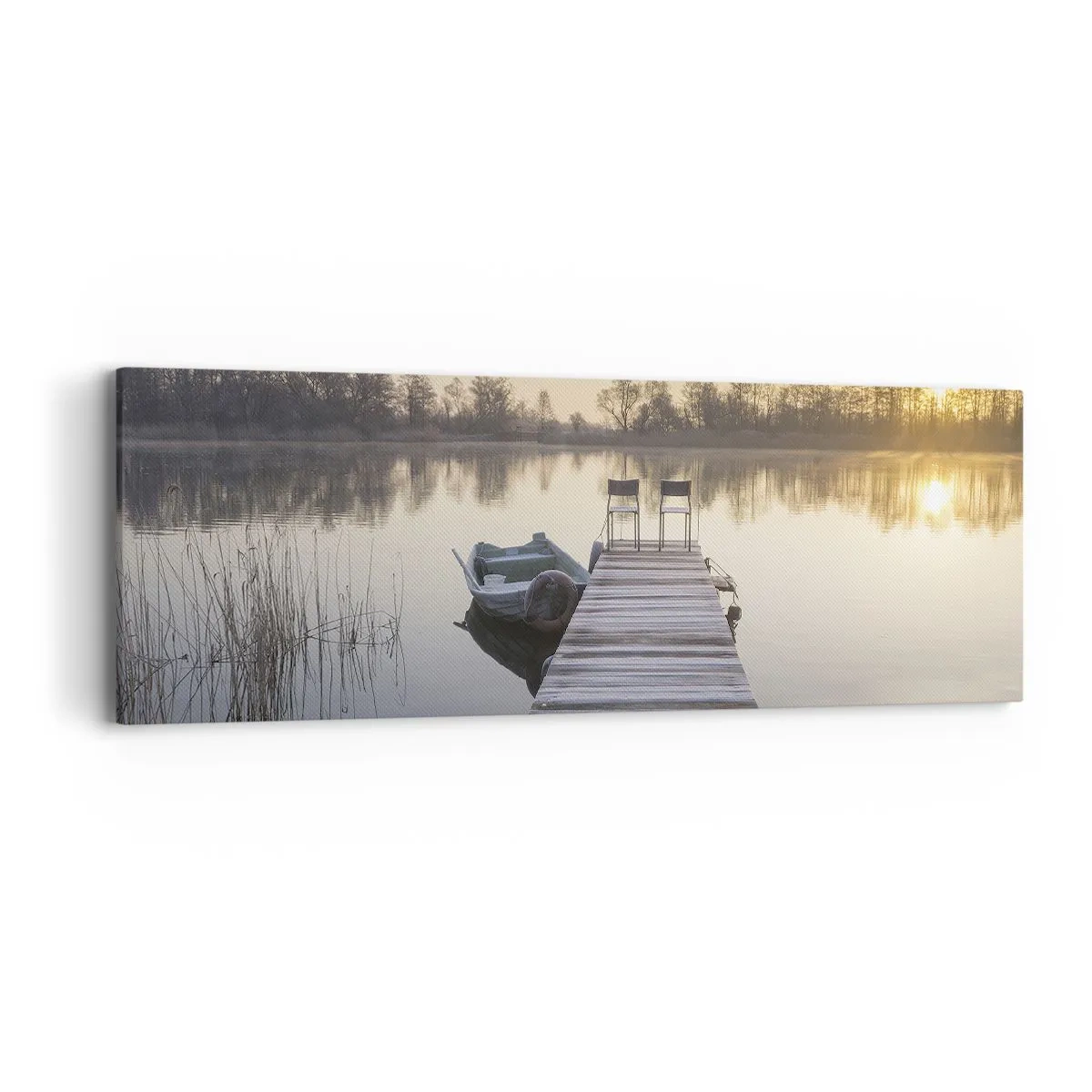 Canvas picture - I Will Be Back Soon - 90x30 cm