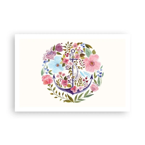 Poster - Good Dream of a Sailor - 91x61 cm