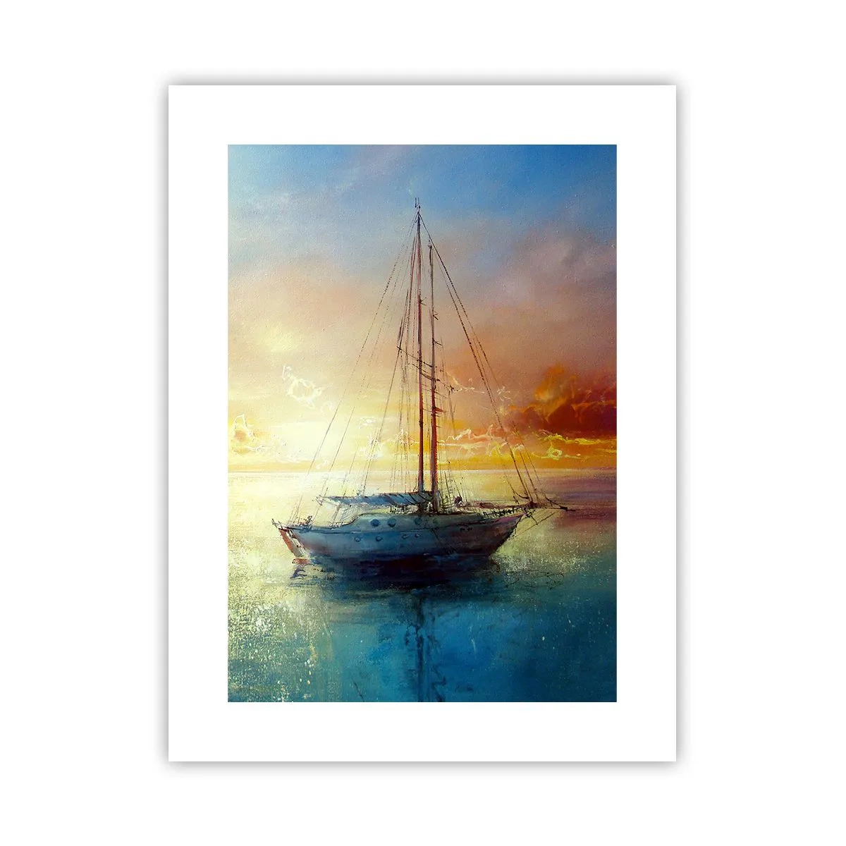 Poster - In a Golden Bay - 30x40 cm