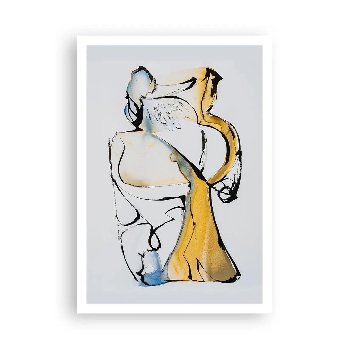 Poster - Glass Abstract - 70x100 cm