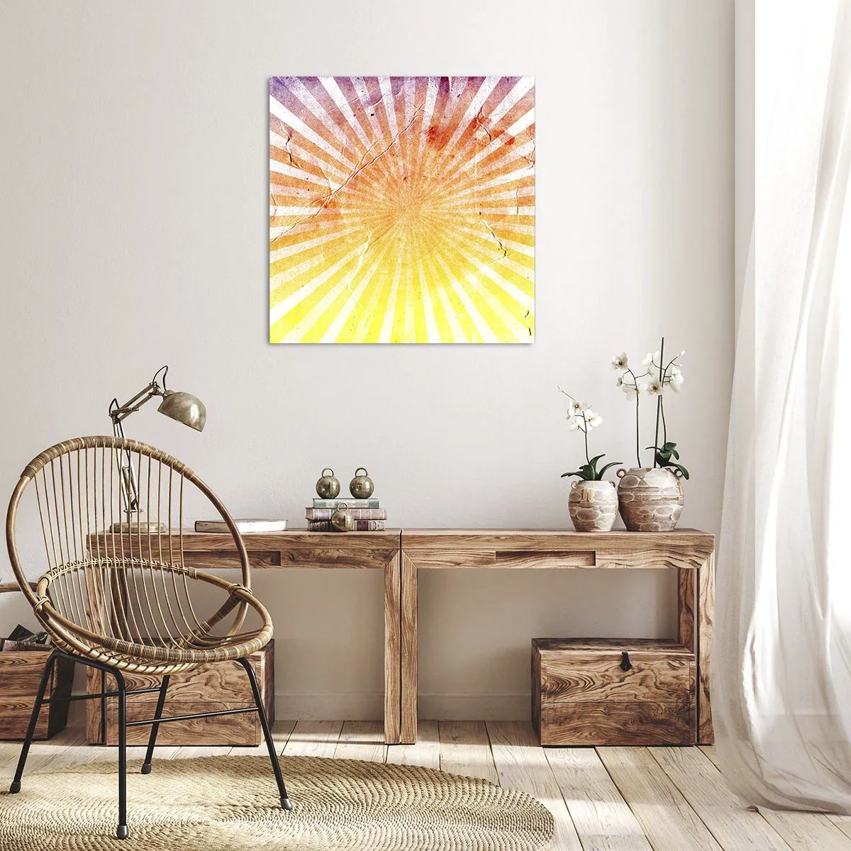 Canvas picture - Sunrises and Sunsets - 30x30 cm