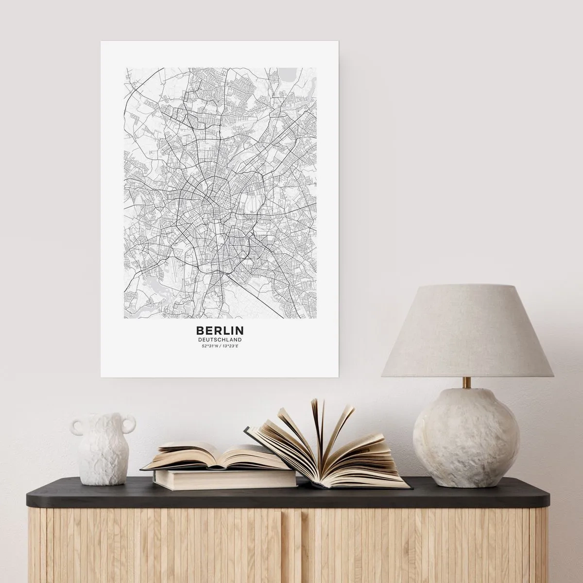 Poster - Flower of Berlin - 40x50 cm