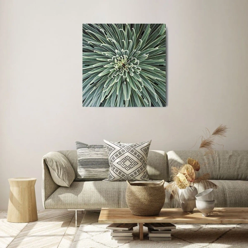 Wall clock - Clock on glass - Birth of a Star - 30x30 cm