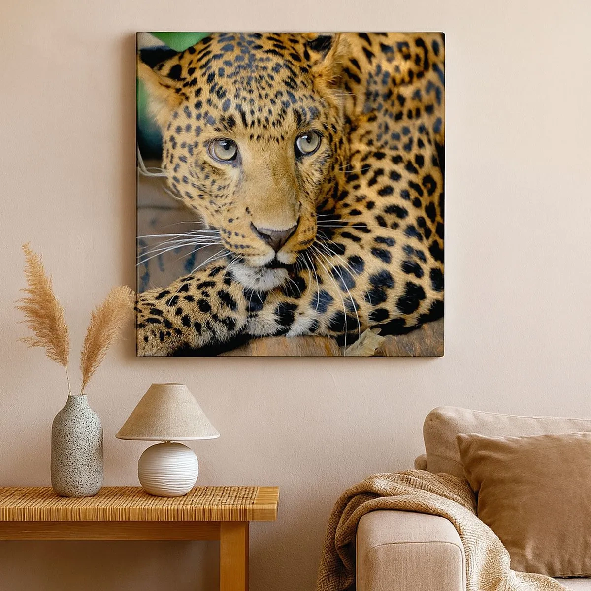 Canvas picture - Don't be Shy, Come Closer - 30x30 cm