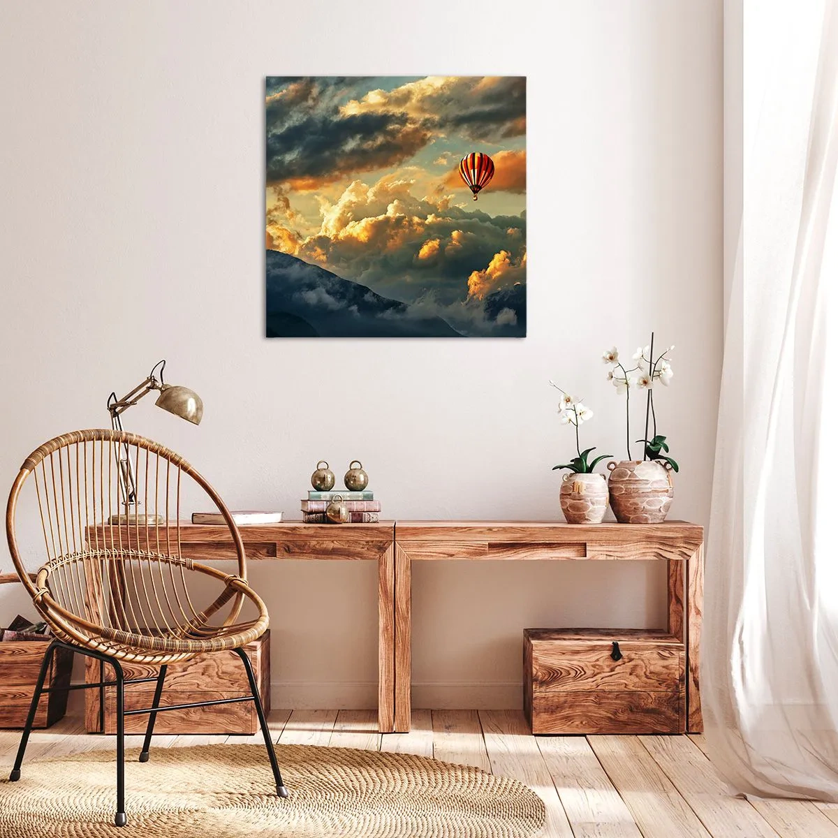 Canvas picture - I Like Flying - 70x70 cm