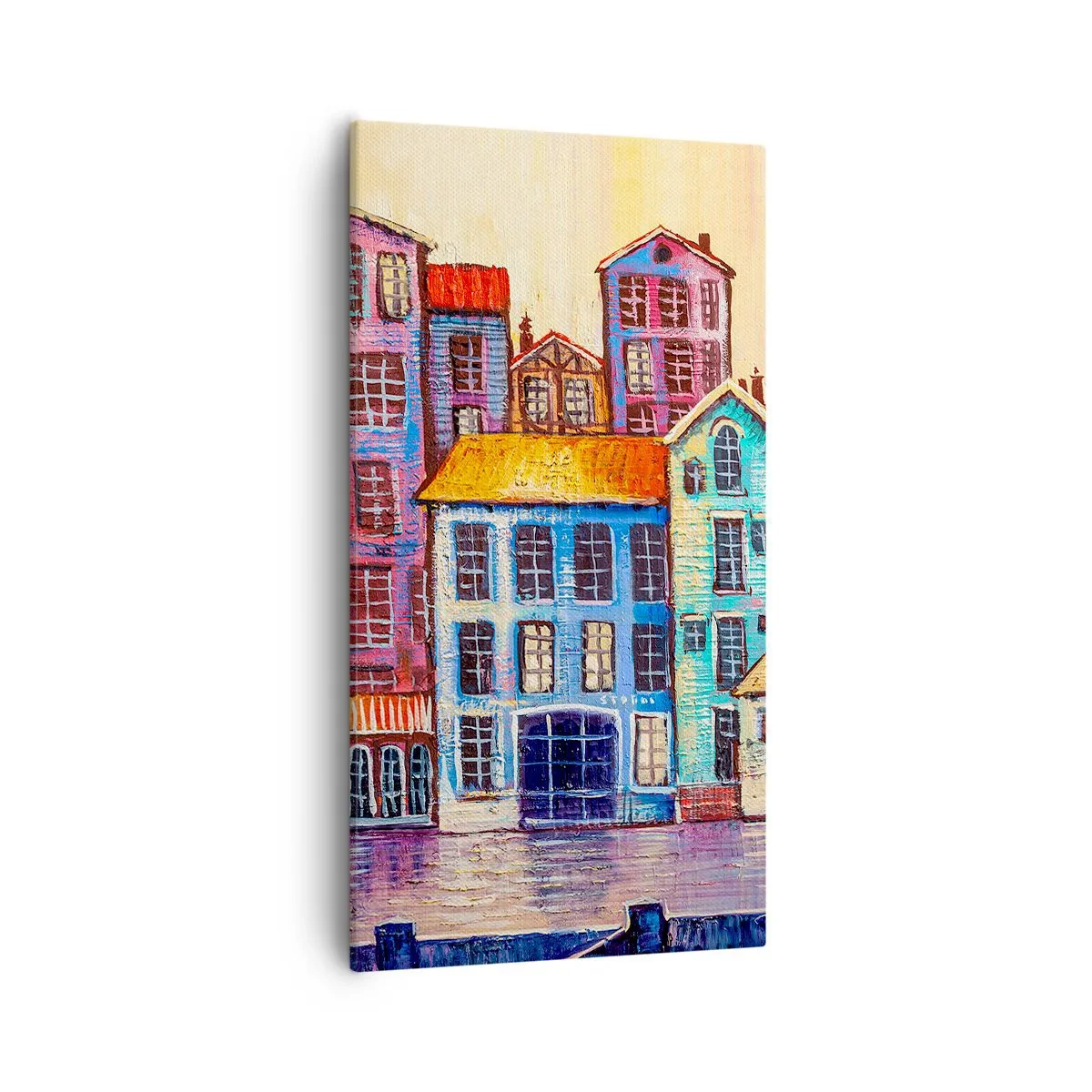 Canvas picture - City Like From a Fairytale - 55x100 cm