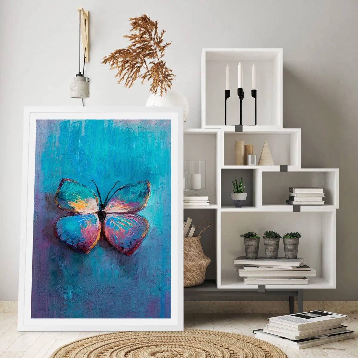 Poster in white frmae - In Full Splendour - 50x70 cm