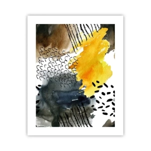 Poster - Meeting of Elements - 40x50 cm