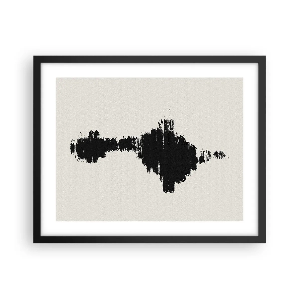 Poster in black frame - Vibrations of Imagination - 50x40 cm