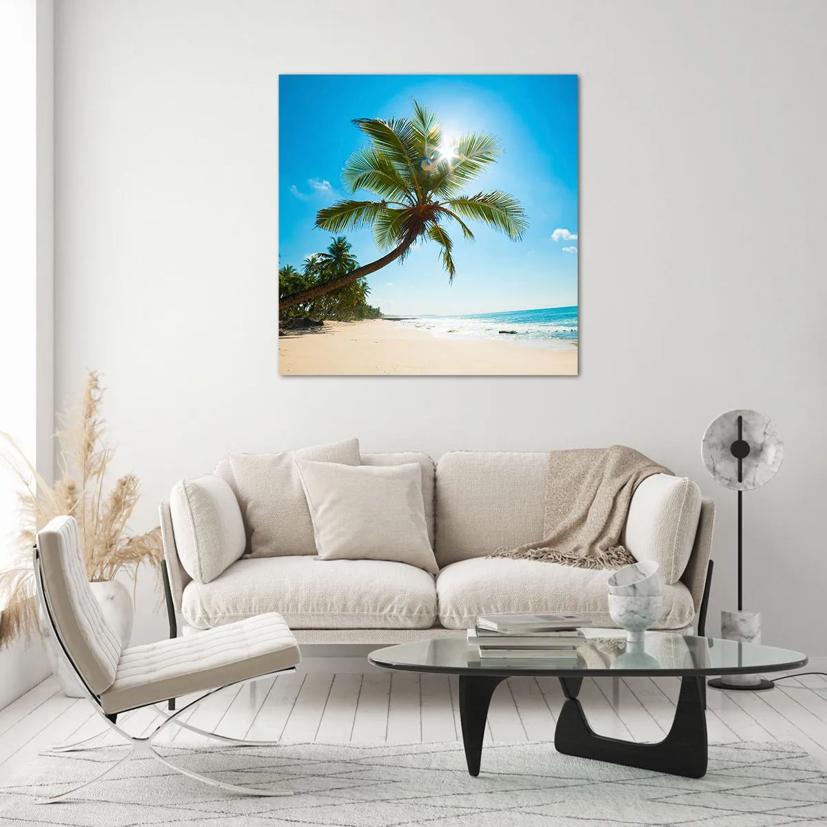 Glass picture - Do Not Show to Anyone - 70x70 cm