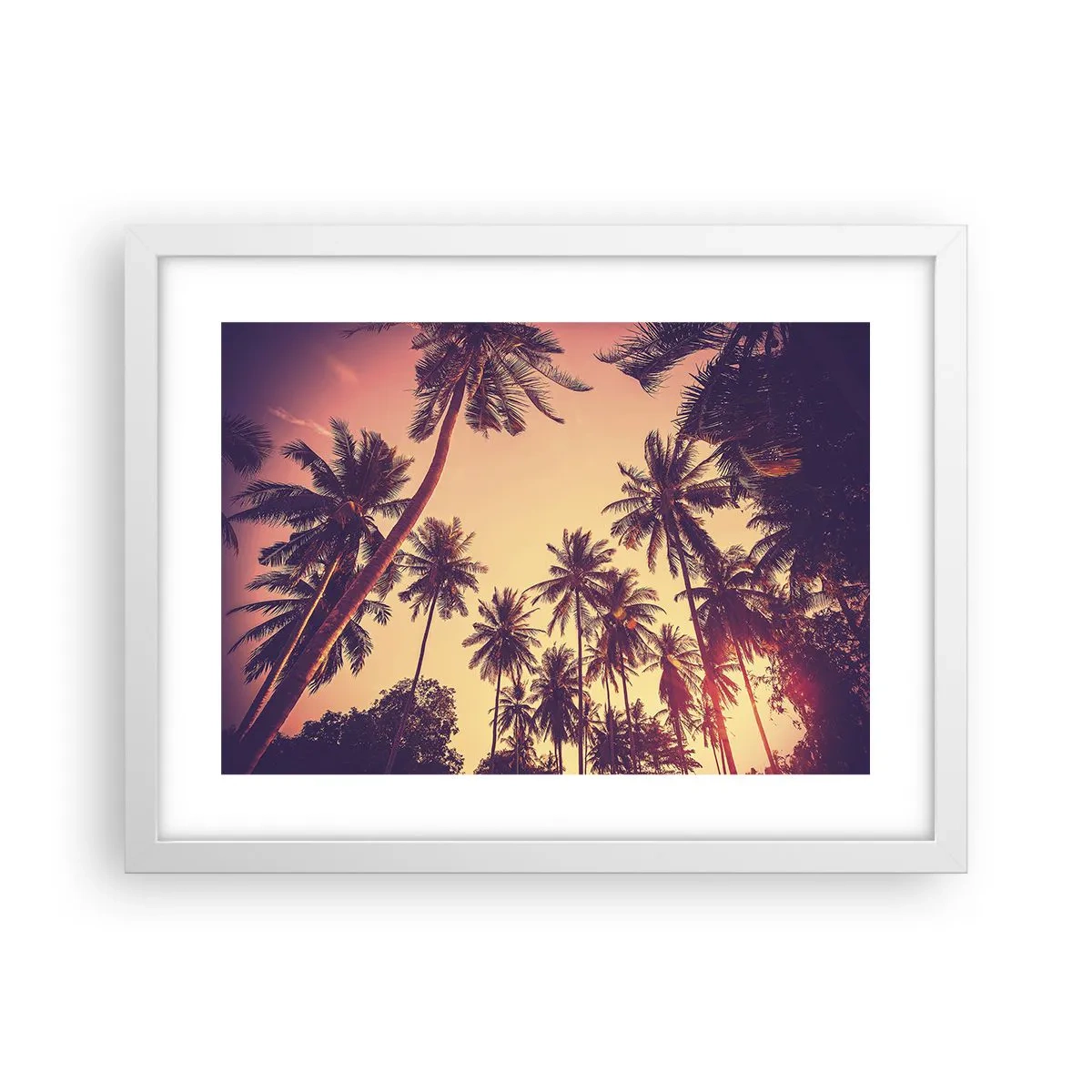 Poster in white frmae - Tropical Variation - 40x30 cm