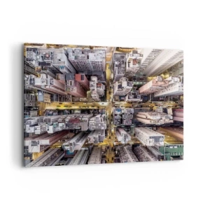 Canvas picture - Greetings from Hong Kong - 100x70 cm
