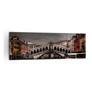 Canvas picture - Promise of a Venetian Evening - 160x50 cm