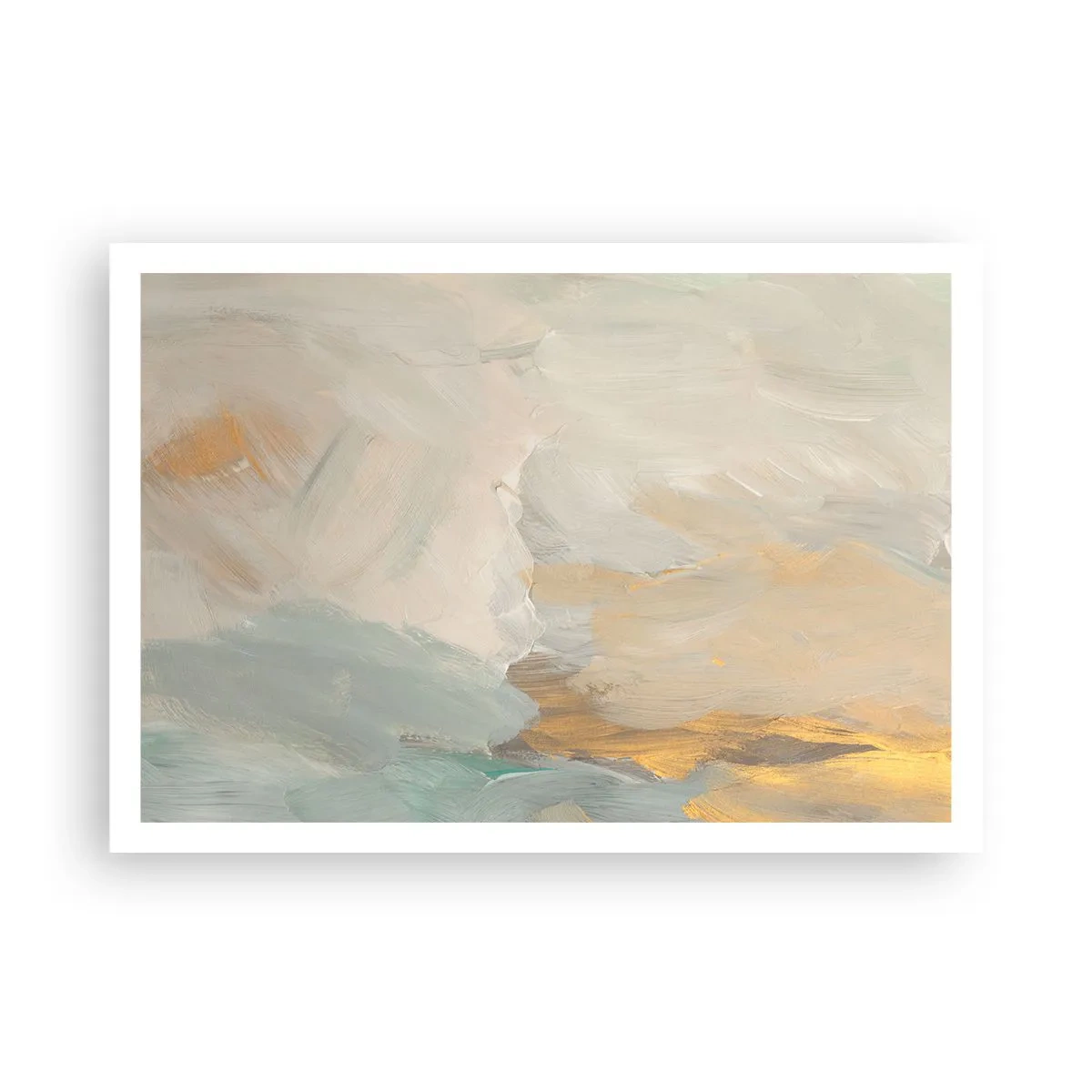 Poster - Abstract: Land of Gentleness - 100x70 cm