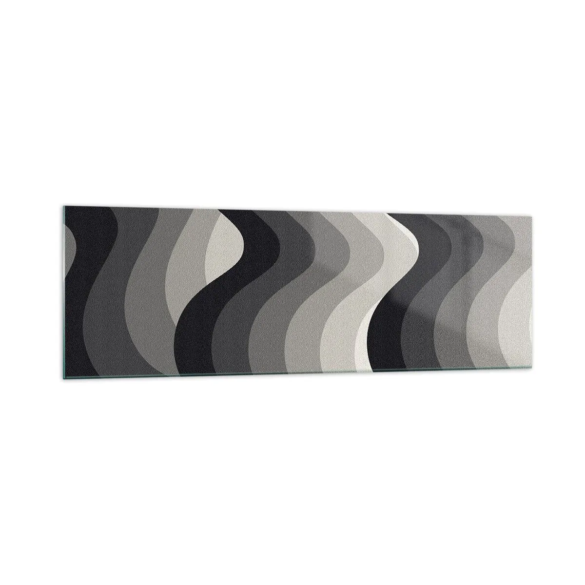 Glass picture - Wave after Wave - 160x50 cm