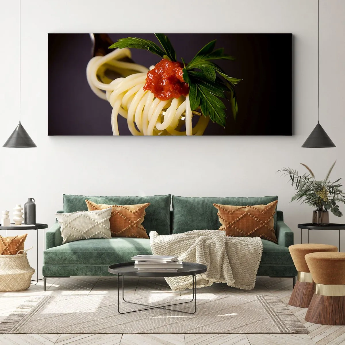 Canvas picture - Tasty Bite - 120x50 cm