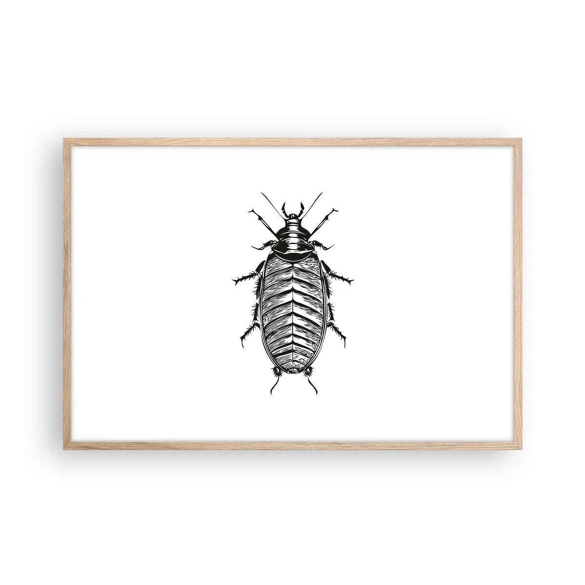 Poster in light oak frame - What a Specimen - 91x61 cm