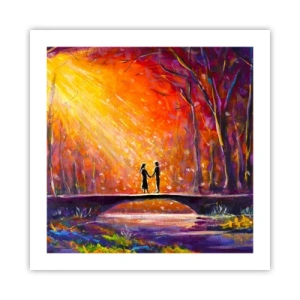 Poster - Heaven Loves Them Too - 50x50 cm