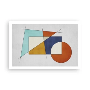Poster - Abstract: Modernist Fun - 91x61 cm