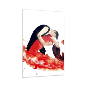 Glass picture - Tango - Sensual Wave - 70x100 cm