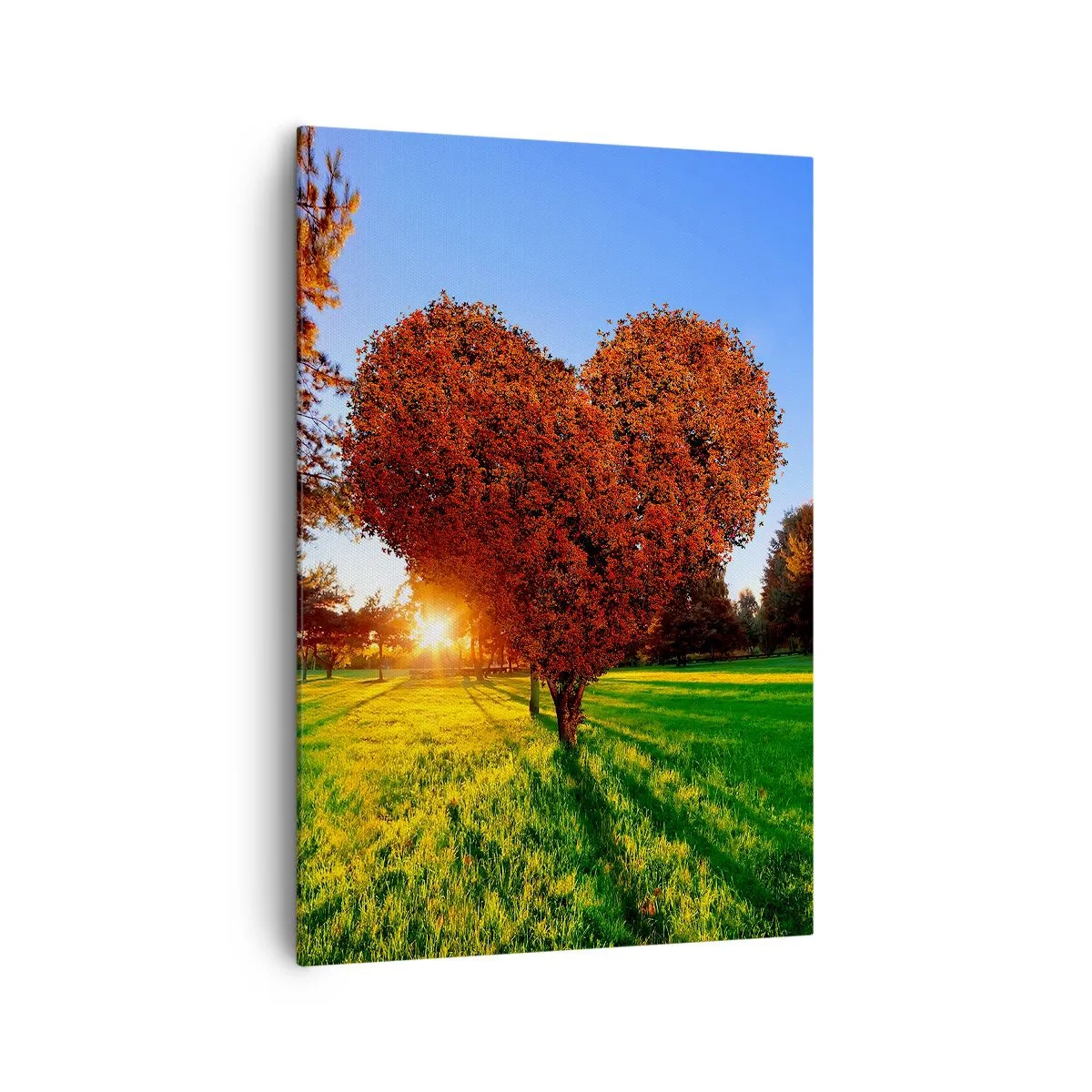 Canvas picture - Impossible Not to Love Autumn - 70x100 cm