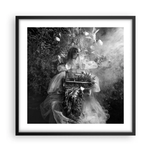 Poster in black frame - Mother Nature - 50x50 cm