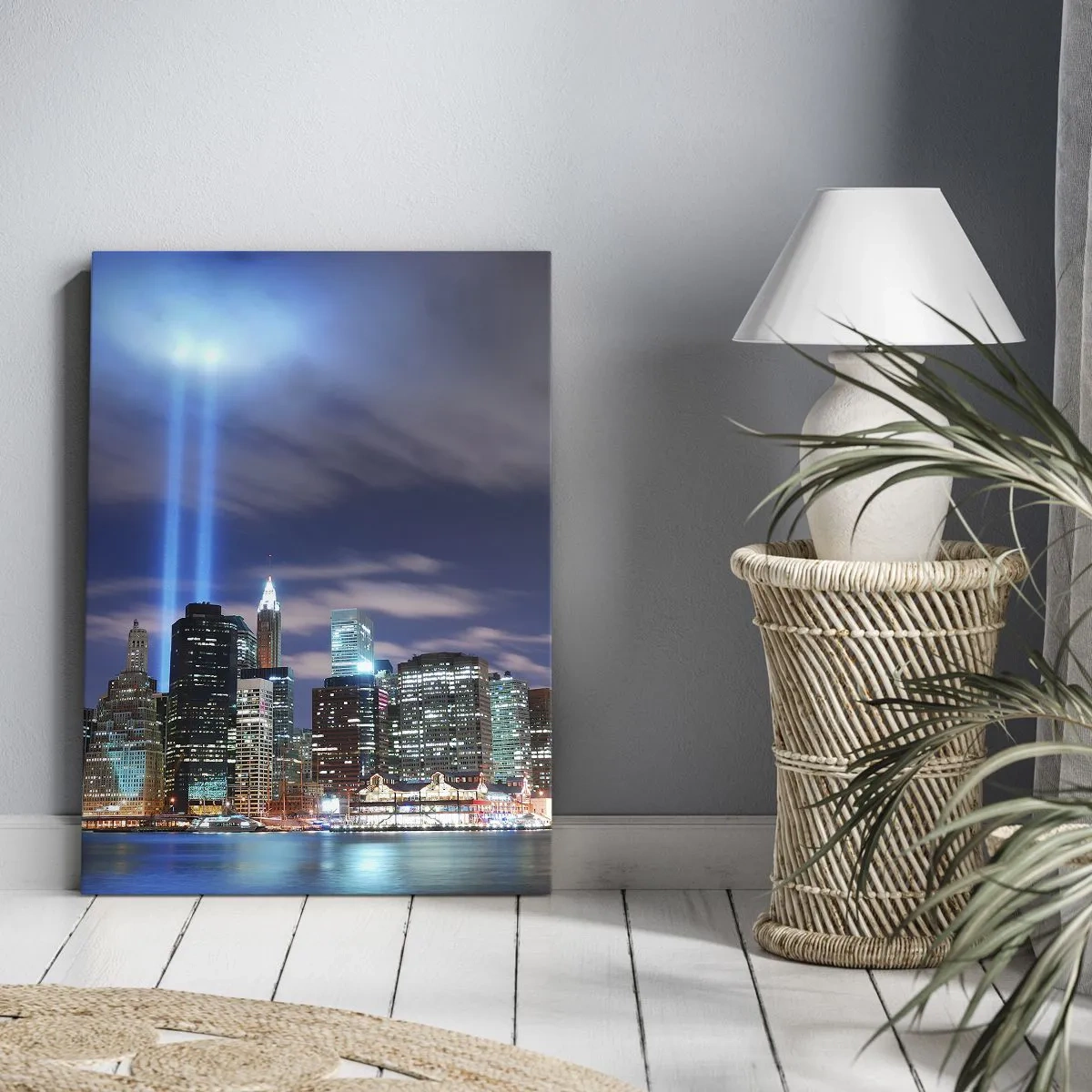 Canvas picture - Reaching Sky with Light - 50x70 cm