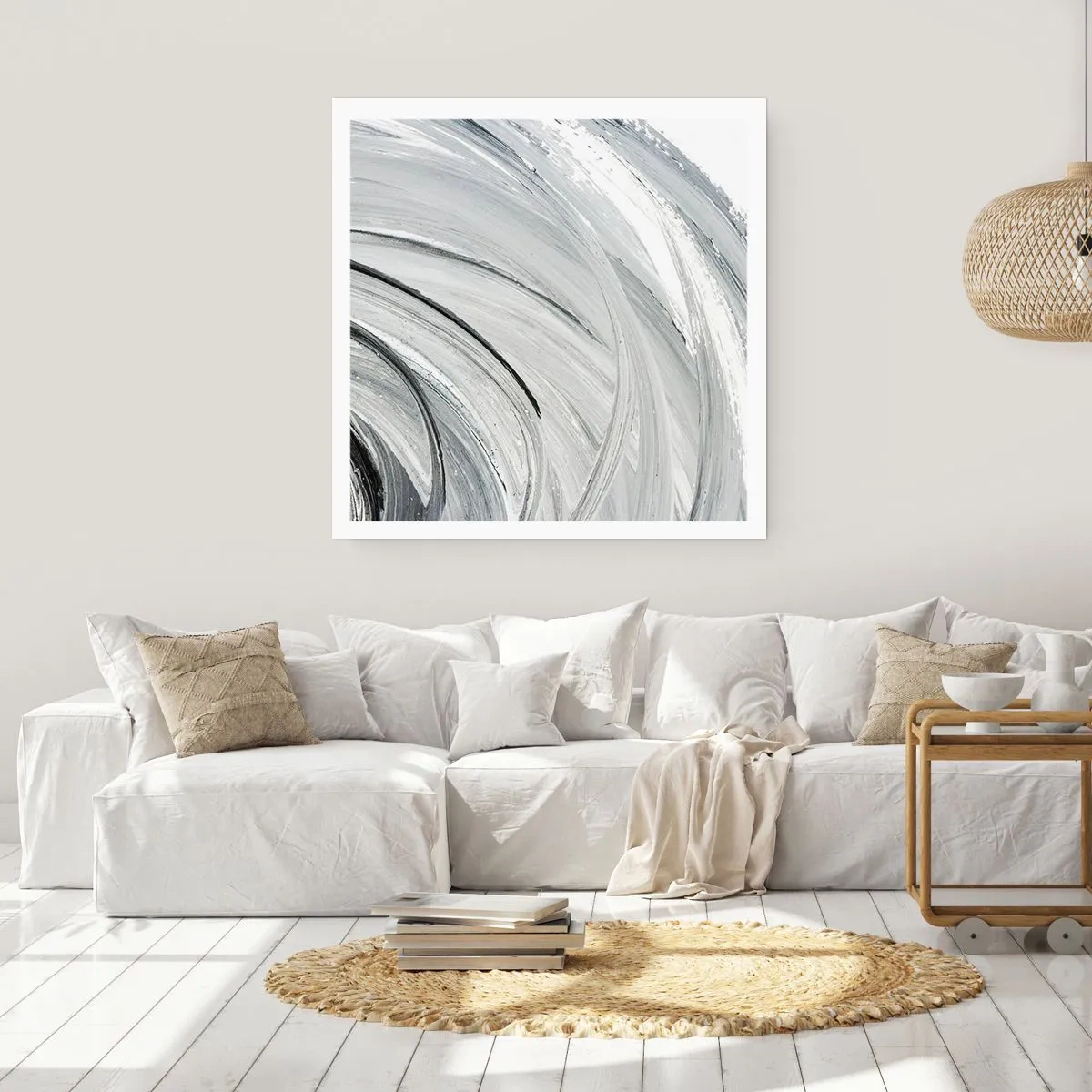 Poster - Orbital Composition - 30x30 cm