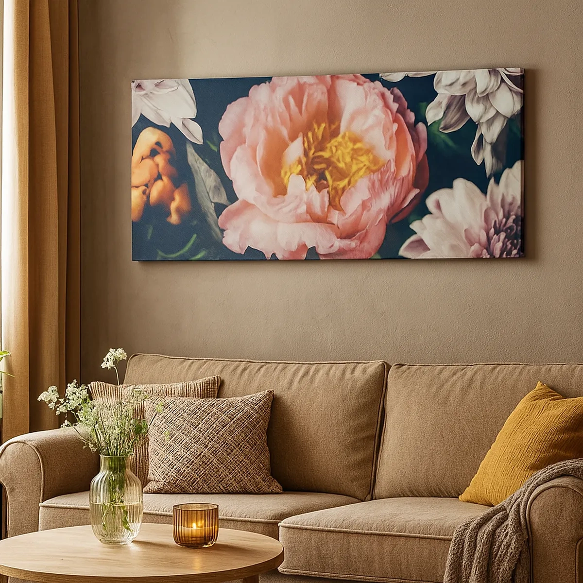 Canvas picture - In Baroque Style - 30x30 cm